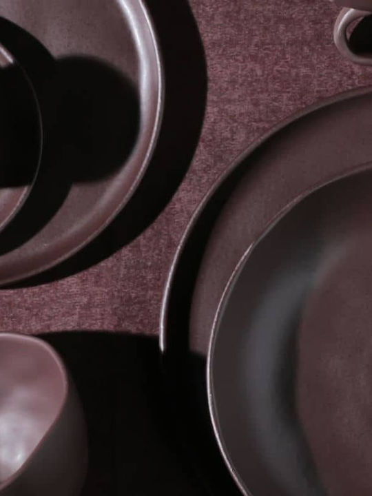 Porto Brasil Brown Ceramic Dinnerware Set 18pcs