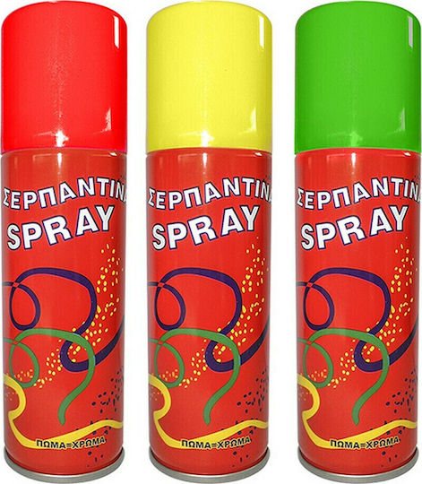 Serpentine Streamer 125 ml Carnival Multicolour (Miscellaneous Colors)