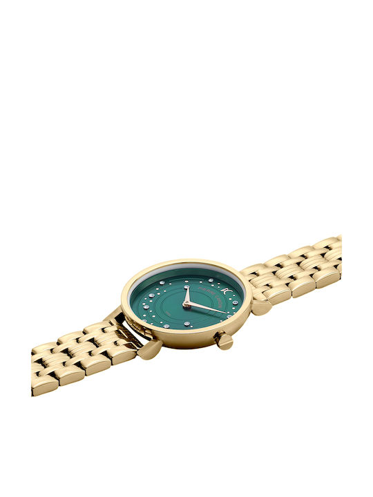 Pierre Cardin Women's Watch with Gold Metal Bracelet