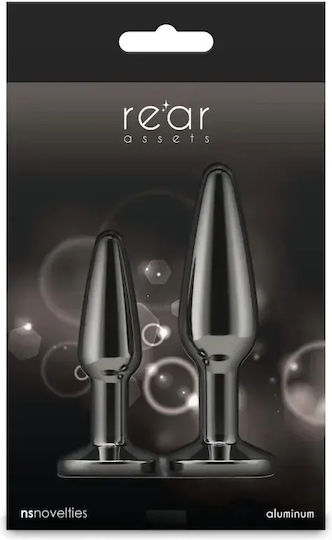 Rear Assets Tapered Trainer Kit Σετ Πρωκτικές Σφήνες Αλουμινίου Μαύρο