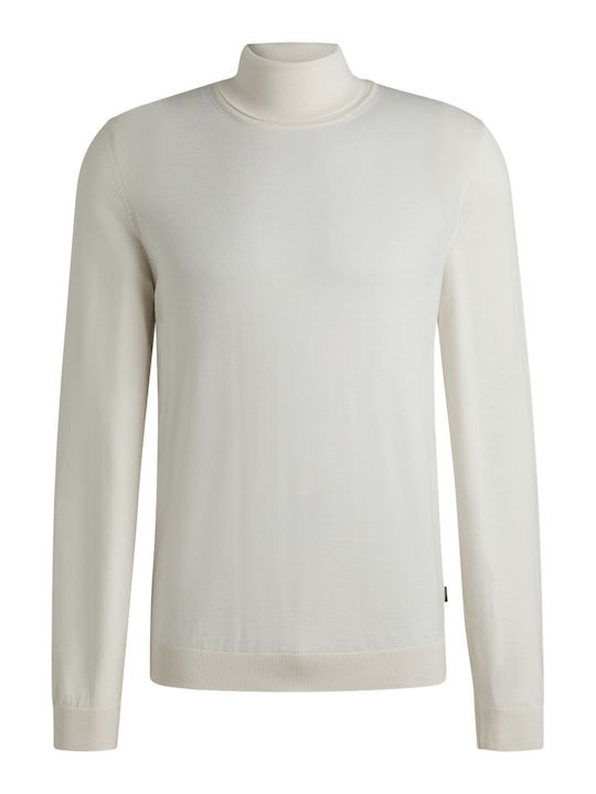 Langarm-Pullover White