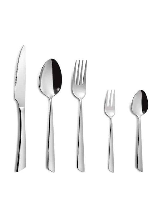 Comas Set de Tacâmuri Inoxidabil Argintiu 30buc