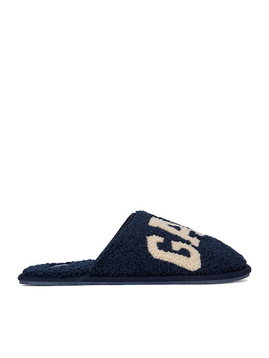 Winter Women's Slippers Navy Blue