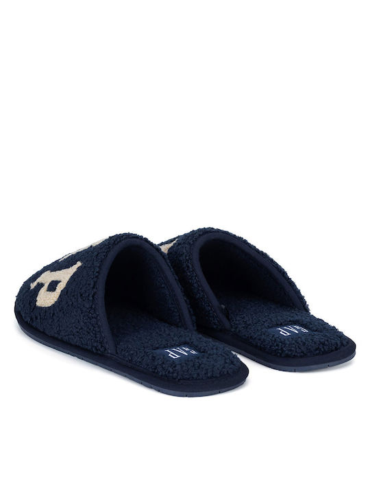 Winter Women's Slippers Navy Blue