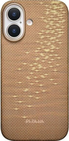 Pitaka Ultra-slim Back Cover Aramid Fiber 1mm Beige (iPhone 17)