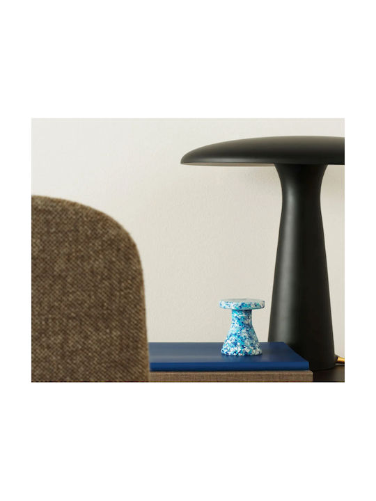 Normann Copenhagen Bürodekoration 7x7x8.2cm in Blau Farbe