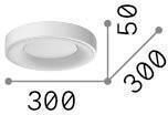 Ideal Lux Πλαφονιέρα 30εκ. LED Ideal Lux Πλαφονιέρα 30εκ. LED