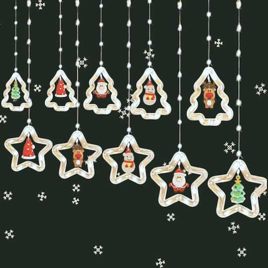 Lights LED Cold White type Curtain 1pcs