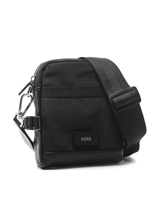 Herrentasche Schulter / Crossbody Schwarz