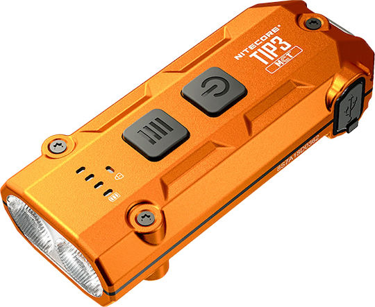 NiteCore Flashlight LED with Maximum Brightness 720lm Orange
