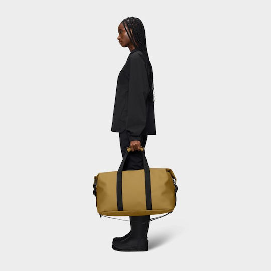 Rains Hilo Weekend Bag W3 Σακ Βουαγιάζ Πλάτης Κίτρινο Υφασμάτινο Π26εκ.