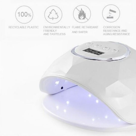 SUNUV Φουρνάκι Νυχιών UV / LED 86W Λευκό