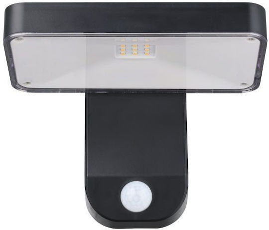 Eglo Pastion Wall Mounted Solar Light 4.5W 200lm Warm White 3000K with Motion Sensor IP44 18cmx12cmcm