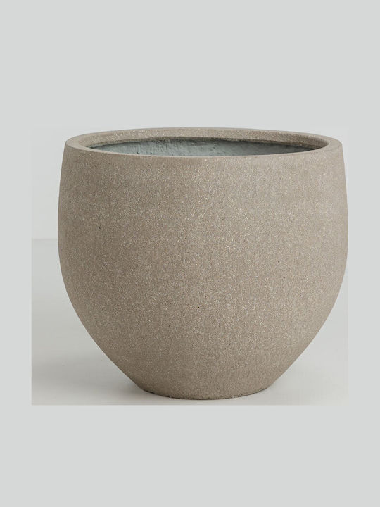 InTheBox Planter Concrete Brown 40x40x34cm.
