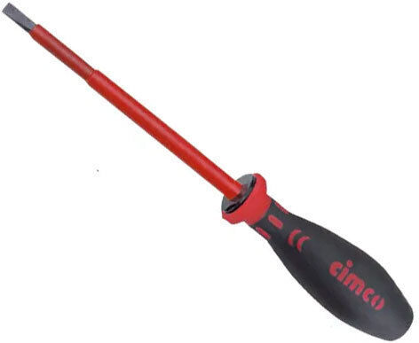 Cimco Κατσαβίδι Ηλεκτρολόγου 1000V Ίσιο με Μήκος 125mm