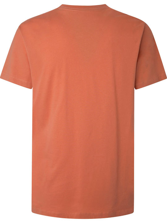 'eggo' T-shirt Πορτοκαλί