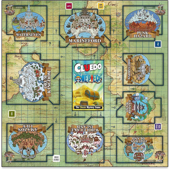 Настолна игра Cluedo One Piece за 2-6 играчи 12+ години (EN) Hasbro