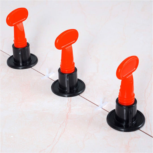 Pro Sistem De Nivelare Pentru Plăci Ceramice 50 Cleme T-lock Incluse Cheie Rost 1.5 Mm