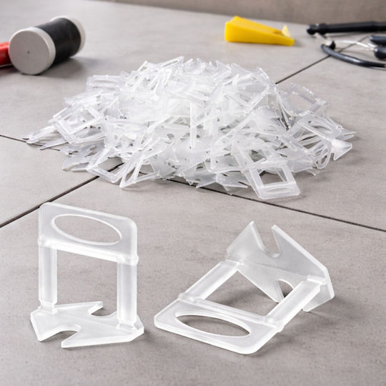 Pro Tile Leveling Kit 100 Clips 1 Mm 100 Wedges Included