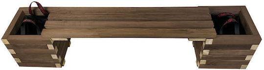 Tesias Set 2 Töpfe Holz