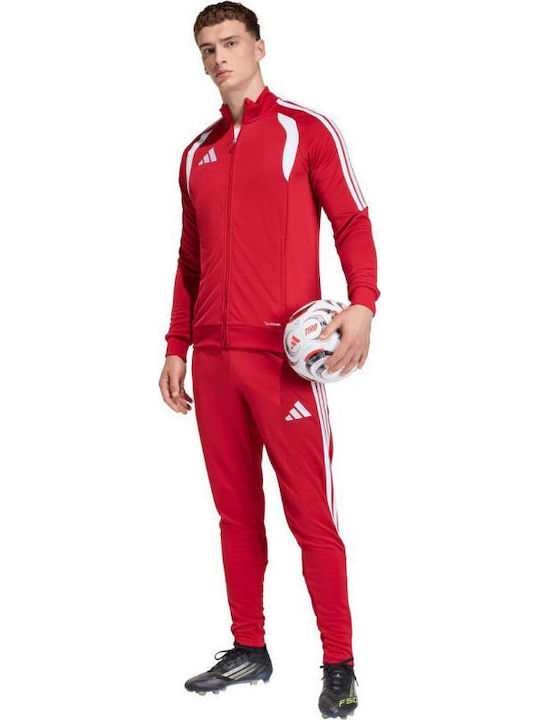 Training Herren Fleecejacke Rot