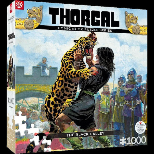 Thorgal: Black Galley Puzzle 2D 1000pcs