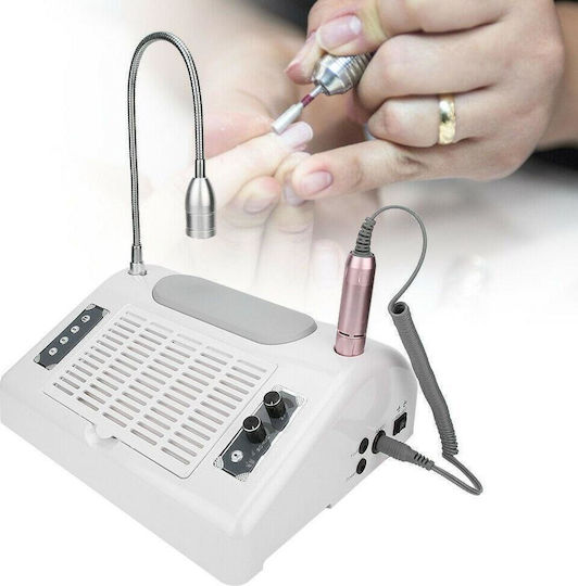 Salon Expert 5 Nail Drill Power 80W White with 30000 Rotations per Minute