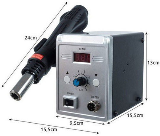 HY-04247 Σταθμός Κόλλησης Ρεύματος 700W με Ρύθμιση Θερμοκρασίας