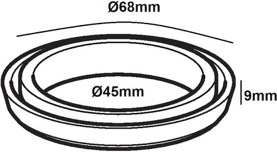 Geberit Ventil Dichtung 240.282.00.1