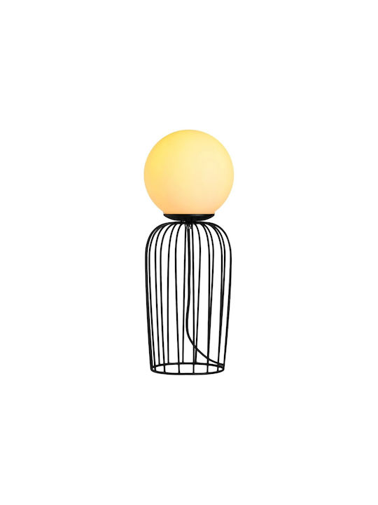 GloboStar Decorative Lamp with Socket for Bulb E27 Black