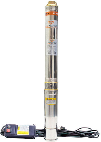Ruris Aqua 1090 Μονοφασική Αντλία Πηγαδιού 1.5hp 166660070B