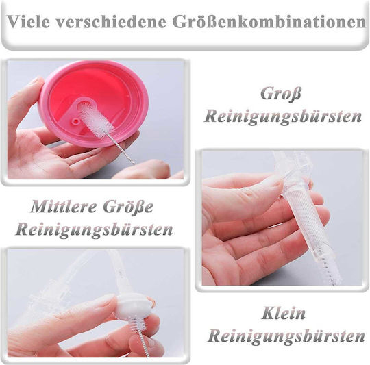 Set Perii De Curățare Paie Și Țevi Set Perii Țevi 210mm 26 Bucăți X00235A6MZ