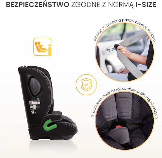 Caretero Vivo Baby Car Seat i-Size with Isofix Graphite