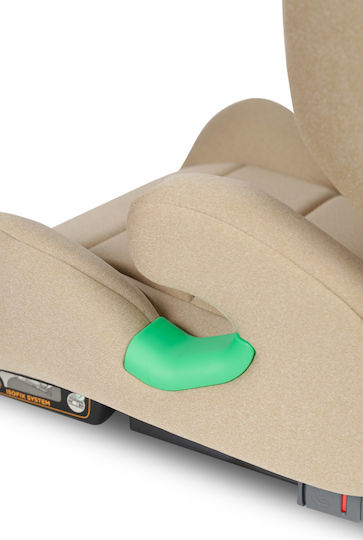 Caretero Nimbus Baby Car Seat High-back Booster i-Size with Isofix Camel
