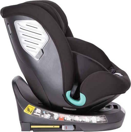 Kidnort Radjur Καθισματάκι Αυτοκινήτου i-Size με Isofix Μαύρο