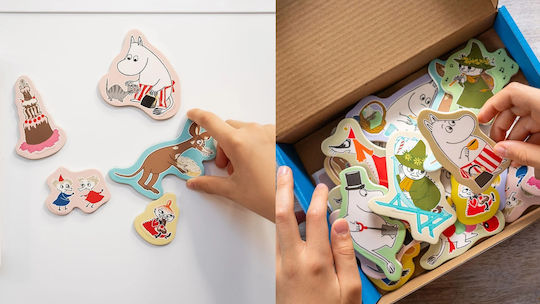 Moomin Μαγνητικό Παιχνίδι Κατασκευών