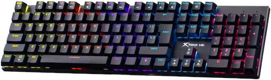 Xtrike Me GK-803 Gaming Keyboard with RGB lighting (International English)
