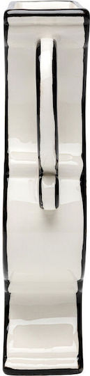 Kare Design Διακοσμητικό Βάζο Glas Schwarz 23x23.5cm 1Stück