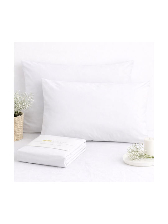 My Home Luxury Kissenbezug-Set White 50x70cm.