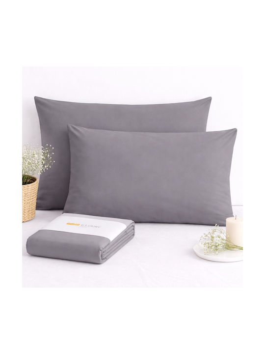 My Home Luxury Kissenbezug-Set Gray 50x70cm.