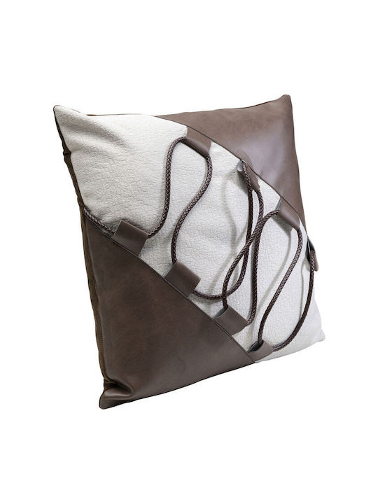 Kare Design Perna De Canapea Lace Cafeniu 45x60cm