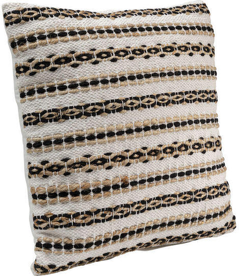 Kare Design Sofa-Kissen Loop Schwarz 45x45cm