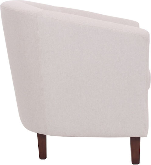 Boga Sessel Beige 75x73x74cm