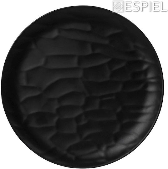 Espiel Black Πιάτο Ρηχό από Μελαμίνη με Διάμετρο 25cm Espiel Black Πιάτο Ρηχό από Μελαμίνη με Διάμετρο 25cm