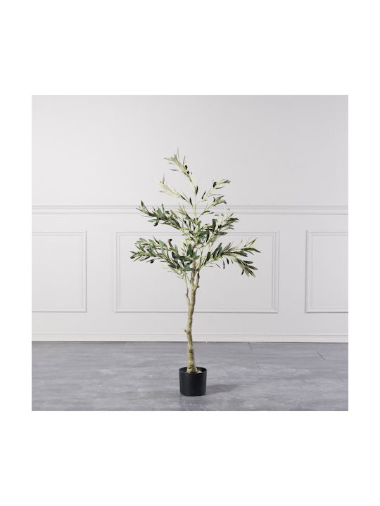Artificial Plant in Pot Olive Tree Green 120cm Supergreens
