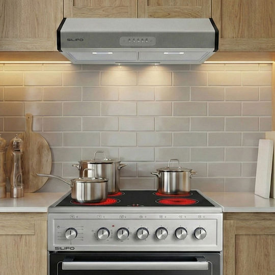 Silifo Freistehender Dunstabzug 60cm Inox