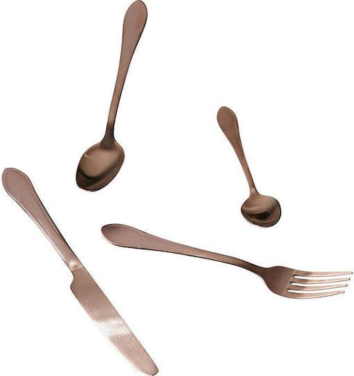 Kare Design Set de tacâmuri Oțel inoxidabil Cupru 16buc
