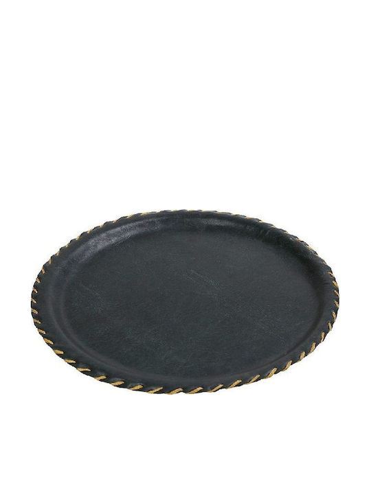 Espiel Round Serving Tray in Green Color 34x34x1.5cm LTG33K8-1 1pcs