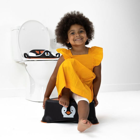 My Carry Potty Single Kids Step Stool Black