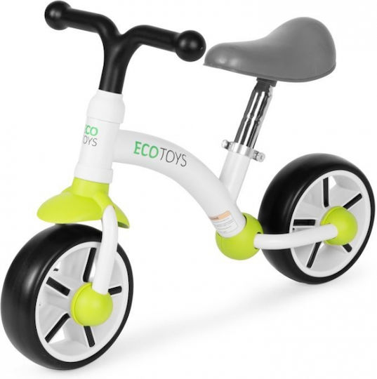 Ecotoys Детски велосипед за баланс Зелен